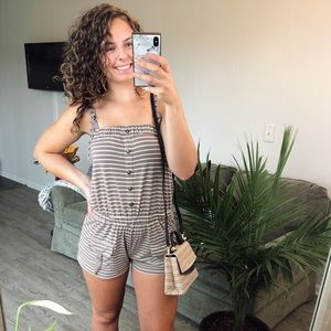 Striped Romper